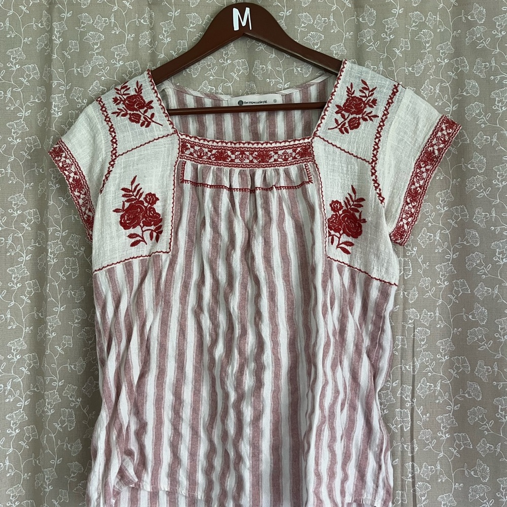 The Impeccable Pig Embroidered Blouse
